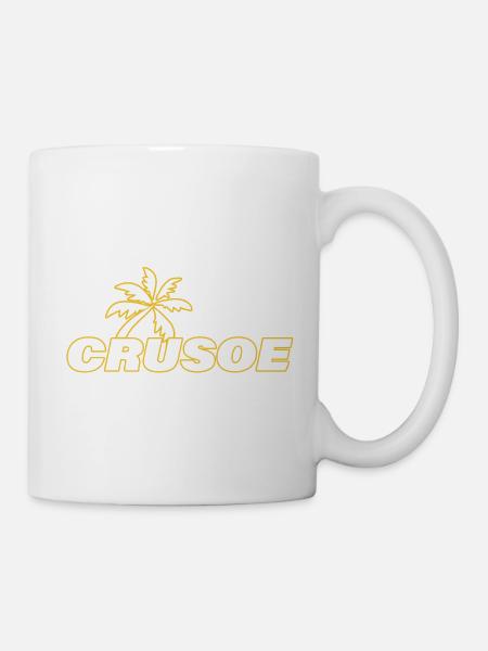 CRUSOE - Tasse - Weiß