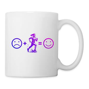 Racing Power Running Design - Mug - white - Right