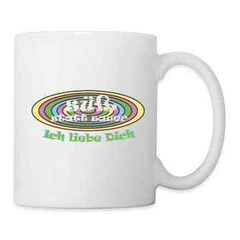 sweet instead of sour Valentine's Day reconciliation - Mug - white - Right