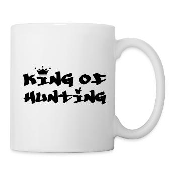 Der König der Jäger – Jagd - Tasse - Weiß - Rechts