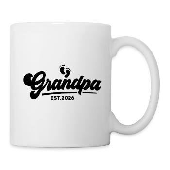 Opa 2026 - Stolzer Opa - Geschenkidee - Tasse - Weiß - Rechts