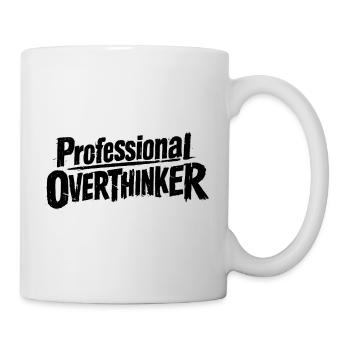 Hold On Let Me Overthink This - Mug - white - Right