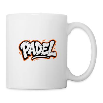 Padel Graffiti Style Sport Urban Look - Mug - white - Right