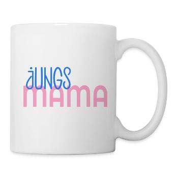 Jungs Mama Muttertag - Tasse - Weiß - Rechts