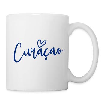 Curacao Heart Women's Love Curacao - Mug - white - Right