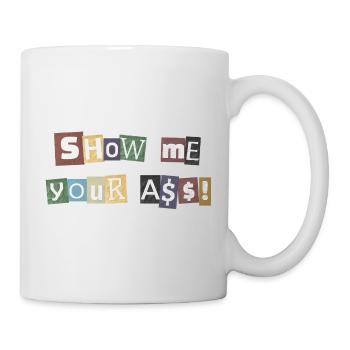 SYMA Letter Collage - Mug - white - Right