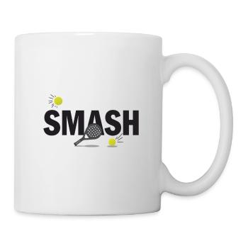 Look de terrain de sport de puissance Padel Smash - Mug blanc - blanc - Droite
