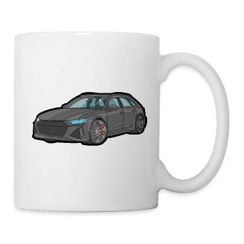 Grau Sportkombi Racing Flair - Tasse - Weiß - Rechts