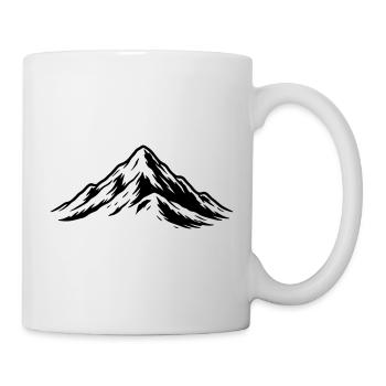 Mountains icon Hill - Mug - white - Right