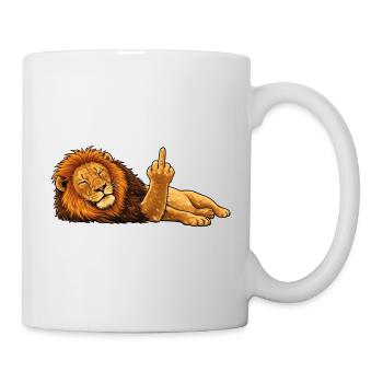 You can all like me Lion's life - Mug - white - Right