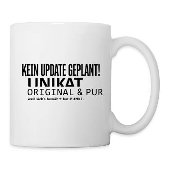 Kein Update geplant! - Tasse - Weiß - Rechts