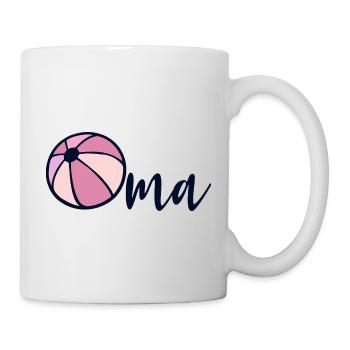 Grand-mère de water-polo - Mug blanc - blanc - Droite