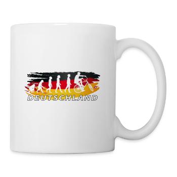 Cycling, Cycleball, Indoor Cycling, Evolution, DE - Mug - white - Right