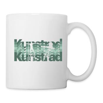 Kunstrad, Kunstradfahren, Hallenradsport - Tasse - Weiß - Rechts