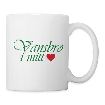 Vansbro in my heart - Mug - white - Right