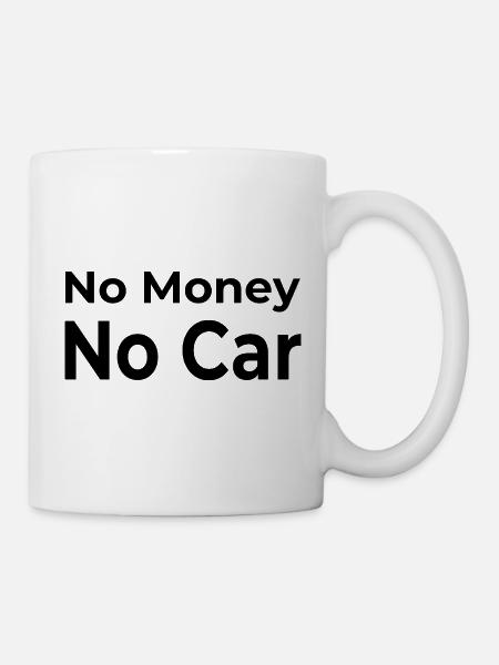 Auto - Tasse - Weiß