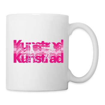 Kunstrad, Kunstradfahren, Hallenradsport - Tasse - Weiß - Rechts