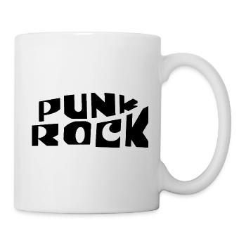 Punk Rock Bold Typography - Mug - white - Right