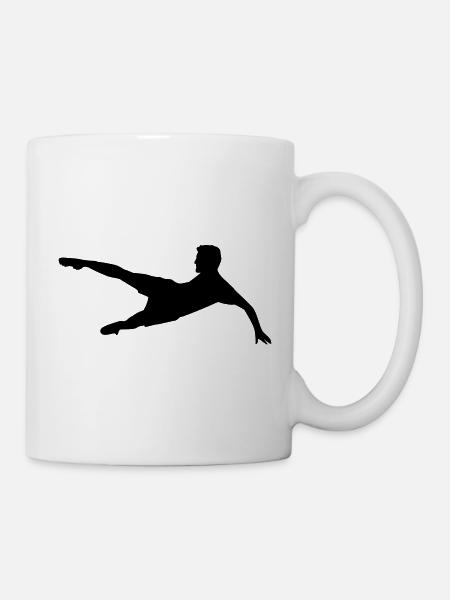 Fußball Soccer Football - Tasse - Weiß
