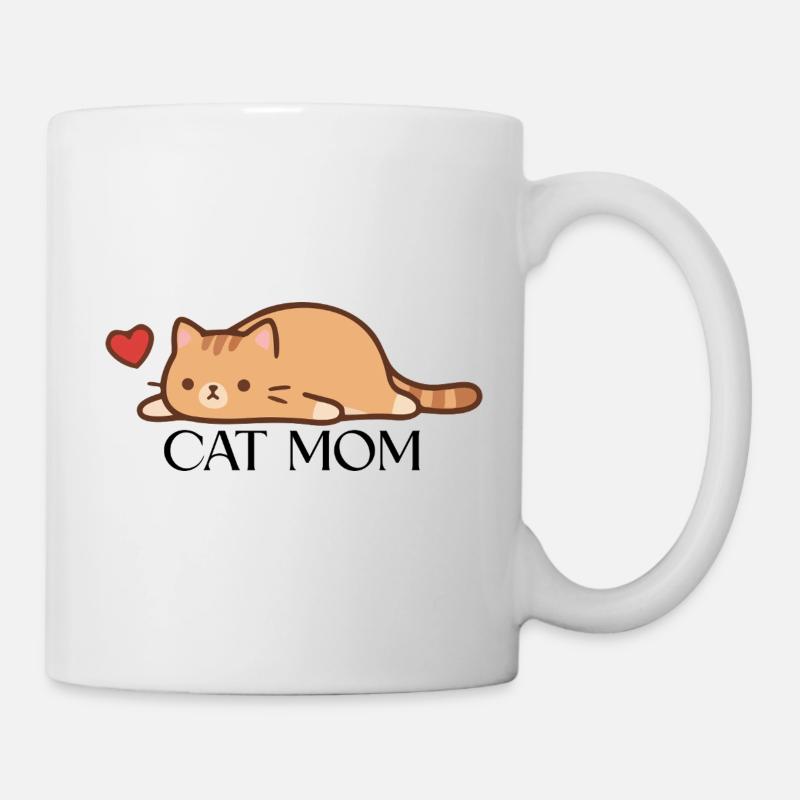 Maman chat - Mug blanc - blanc