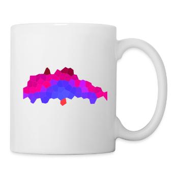 Berry Neon Horizon - Mug - white - Right