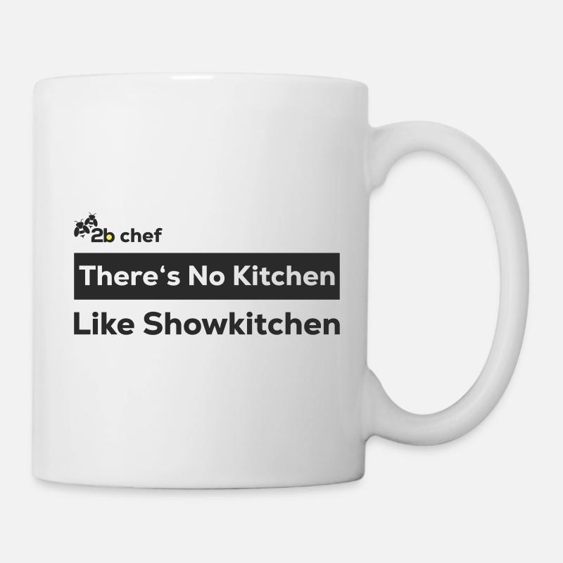 2b chef - Tasse - Weiß