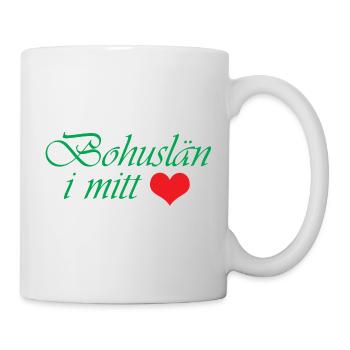 Bohuslän in meinem Herzen - Tasse - Weiß - Rechts