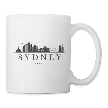 Sydney Skyline, Sydney Australie - Mug blanc - blanc - Droite