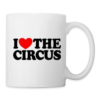 J’adore le cirque - Mug blanc - blanc - Droite