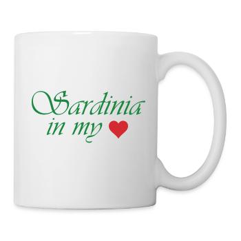 Sardinia in My Heart - Mug - white - Right