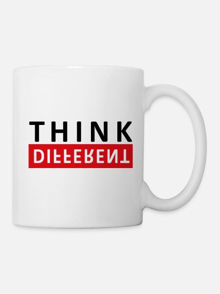 Think Different - Tasse - Weiß