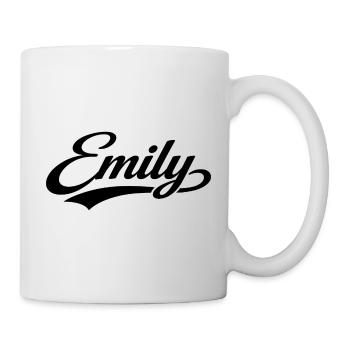 Emily name first last family gifts  - Mug - white - Right