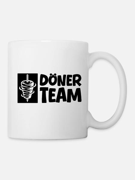 Döner Team - Tasse - Weiß
