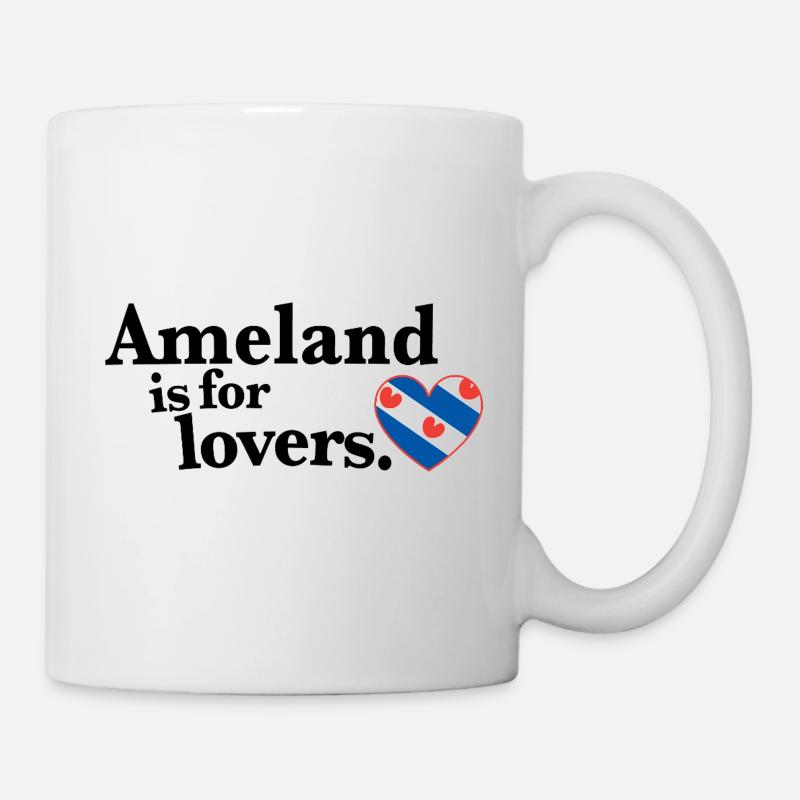 Amants de l’Ameland - Frise II - Mug blanc - blanc