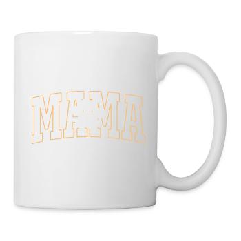 Mom with paw print - Mug - white - Right