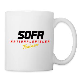 Sofa Nationalspieler - Tasse - Weiß - Rechts