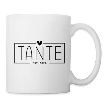 Tante Est. 2026  - Tasse - Weiß - Rechts