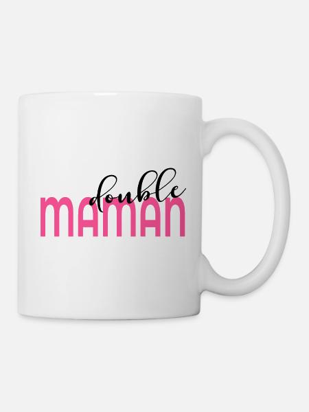 Mutter von zwei Kindern - Tasse - Weiß