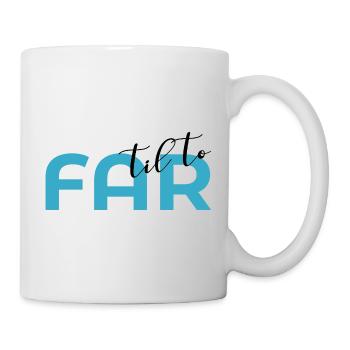 Vater von zwei Kindern - Tasse - Weiß - Rechts