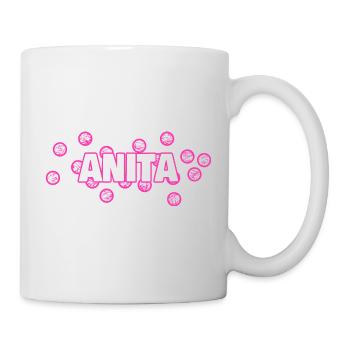Anita comme nom - Mug blanc - blanc - Droite