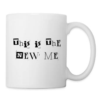 This Is The New Me, New Me Graphic - Mug - white - Right