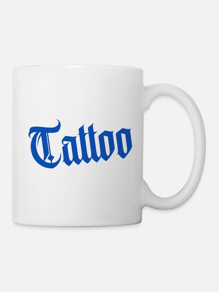 tattoo - Tasse - Weiß