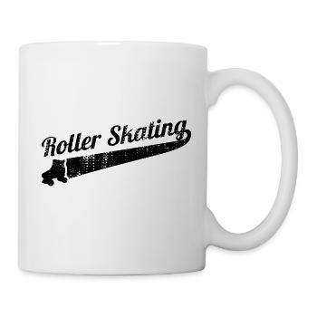 Roller skating - Mug - white - Right