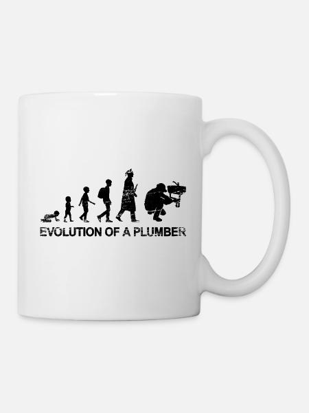 Installateur Entwicklung - Tasse - Weiß