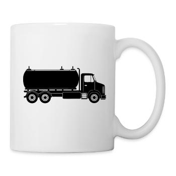Tanker truck - Mug - white - Right