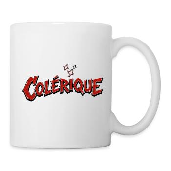 Colérique  - Mug blanc - blanc - Droite