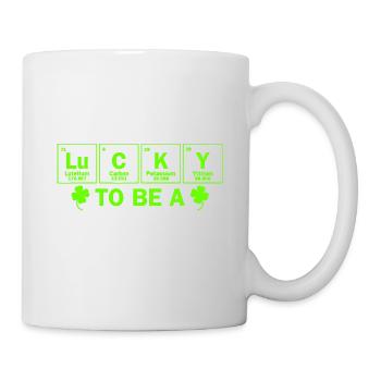 Lucky to Be a Science Teacher - Mug - white - Right