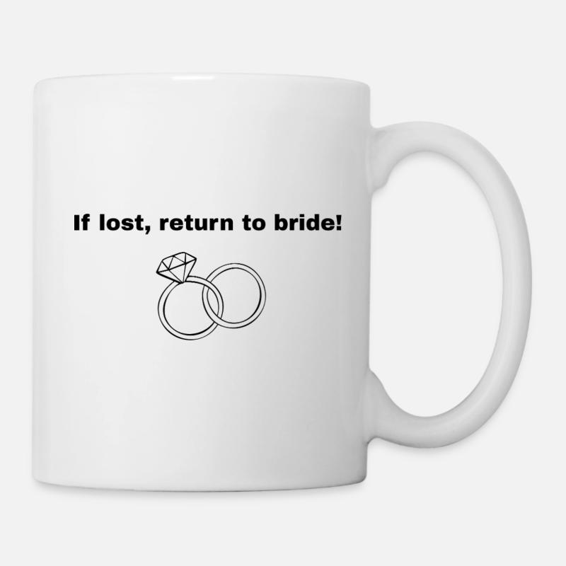 Conception d’enterrement de vie de garçon - Mug blanc - blanc
