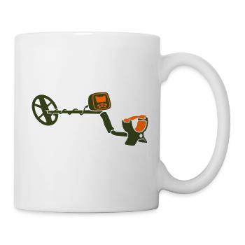 Metal Detector Probe Treasure Hunt - Mug - white - Right