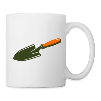 Shovel Trowel Treasure Hunt Garden - Mug - white - Right